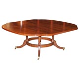 Arts & Crafts mahogany dining table