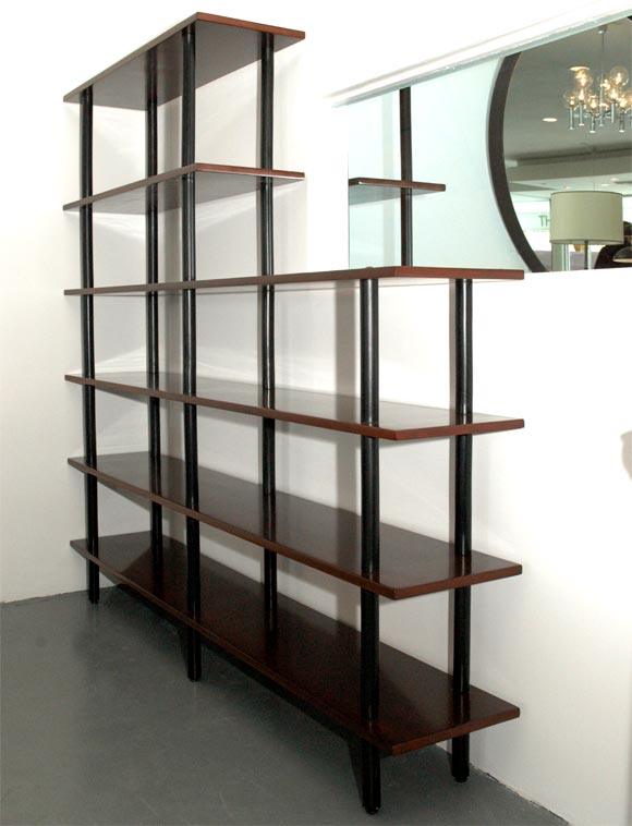 Mahogany Stacked Bookcase 4