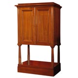 Vintage Neoclassical Style Mahogany Cabinet