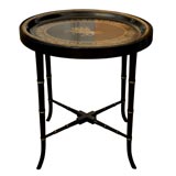 Neoclassical Tole Tray Table