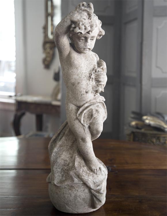 Petite Marble Putti