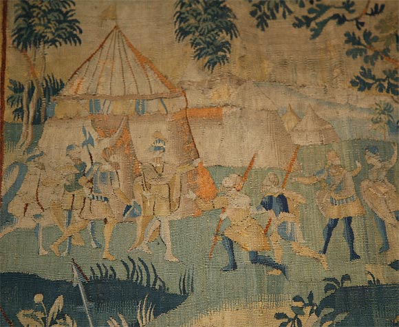18th Century and Earlier 17th Century Flemish Tapestry For Sale