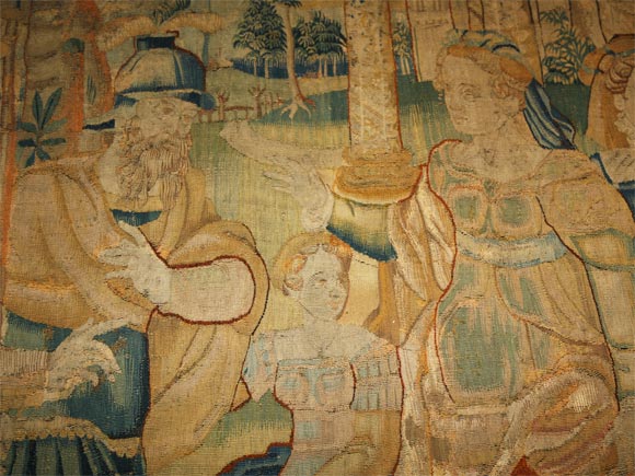 17th Century Flemish Tapestry For Sale 4