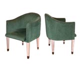 Pair of Andree Putman Armchairs