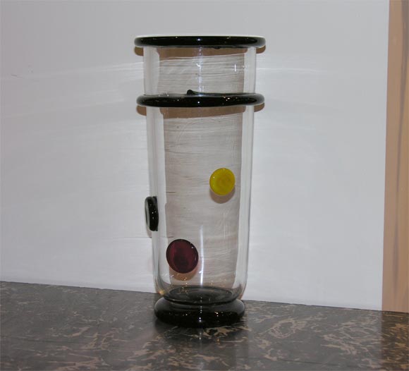 #3123 Salviati Blown Glass Vase