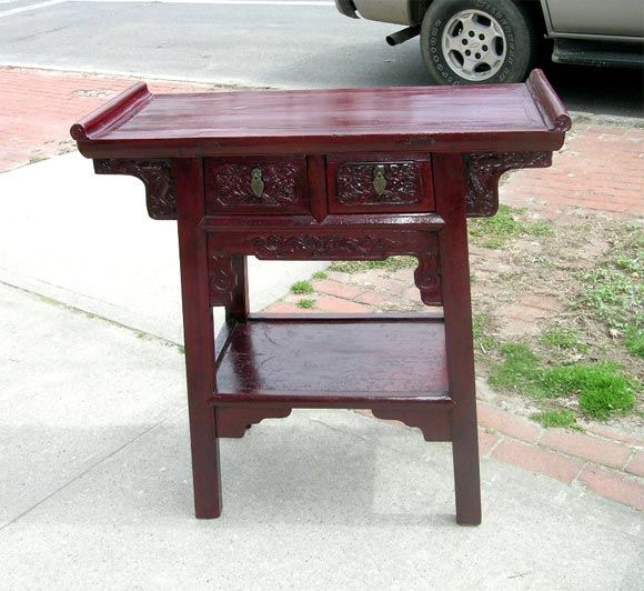 Scrolled Top Altar Coffer