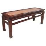 Antique Caned Top Bench