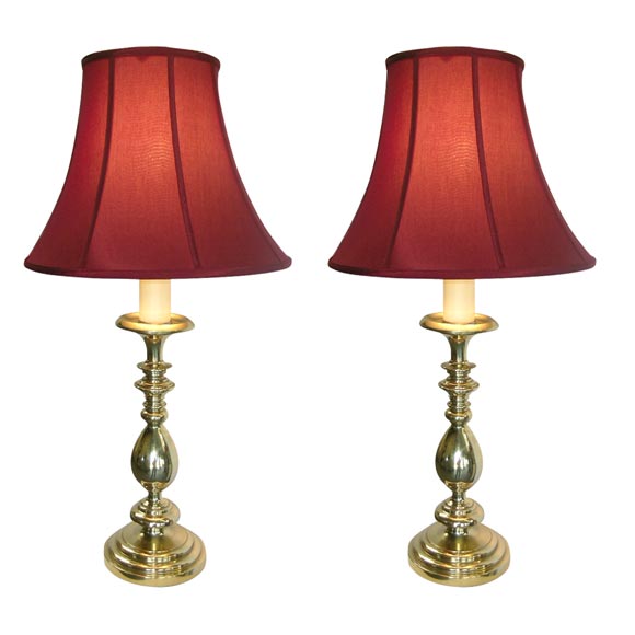A Pair of 1940s Classic Stiffel Brass Lamps at 1stDibs | 1940s lamps, 1940  lamp styles, stiffel lamps from the 40's