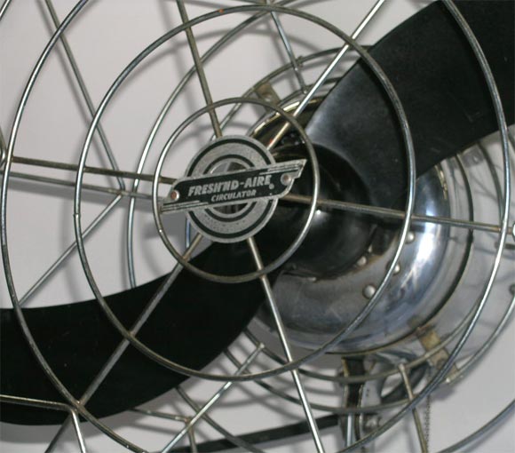 Mid-20th Century Chicago c1950 Fresh-nd Ai re Standing Fan