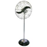 Vintage Chicago c1950 Fresh-nd Ai re Standing Fan