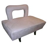 Pair of Upholstered Ultra-suede Chairs