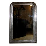 Antique #3361 Louis Philippe Silver Leaf Mirror