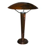 #3458 Copper Lamp & Shade