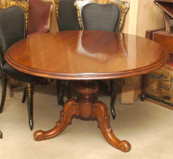 Mahogany Breakfast Table