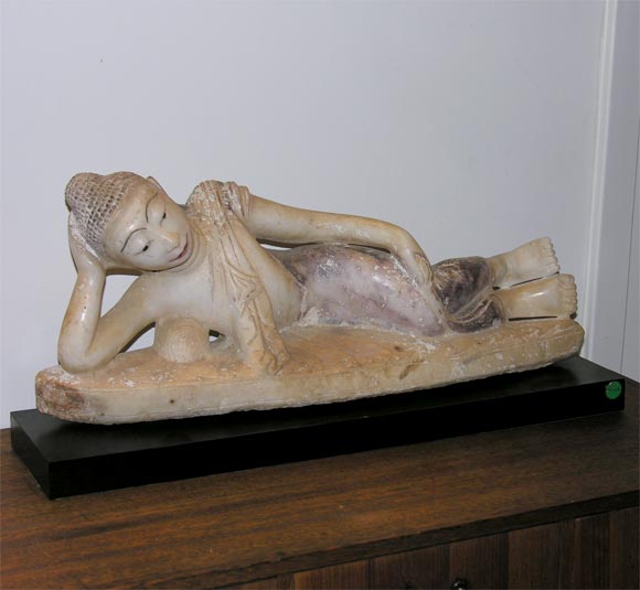 Shakyamuni Buddha attaining Parinirvana