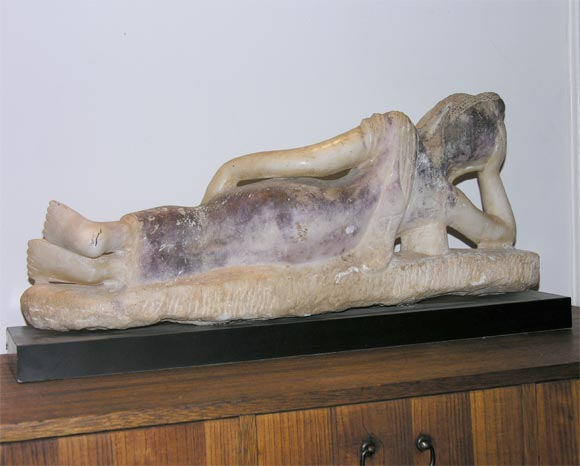 Alabaster Reclining Buddha