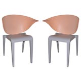 Pair of "Boom Rang" Pull Up Chairs by Philippe Starck for Driade