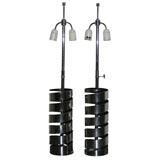 Charpentier -  pair of spring lamps