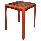 Antique Victorian Chess Table