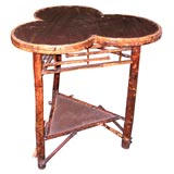 Antique Victorian Bamboo Table