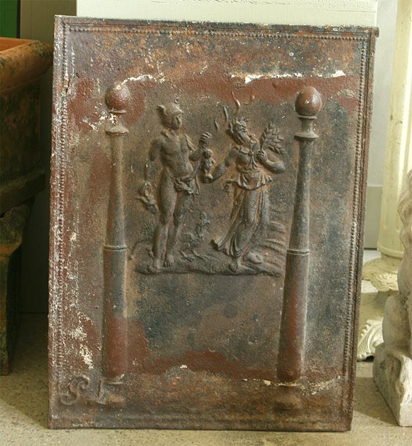 Cast Iron Fireback