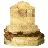 Limestone Wall Fountain