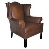 Early Wing Chair designed by Edward Wormley for Dunbar (signed)