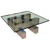 Architectural Coffee Table designed by Paul Evans