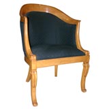 Charles X Maple Tub Chair