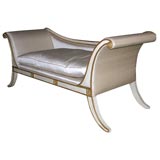 Fabulous Continental Neoclassical White Painted Canape