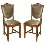 Antique Pair of Edwardian Side Chairs