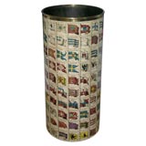 Vintage Fornasetti umbrella stand