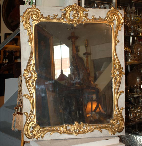 late 18th/early 19th Century Boiserie Mirror
