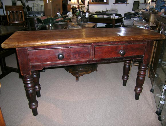 Antique English Server with Original Paint