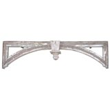 Painted Wood Pediment