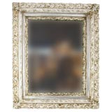 Gesso Framed Mirror