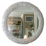 Neoclassical Style Large Round Composition Mirror