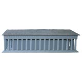 Vintage Model of Greek Temple