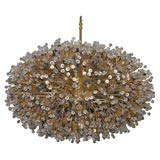 An Austrian Crystal Starburst Chandelier. An Austrian Crystal Starburst Chandelier.