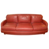Custom Leather Sofa