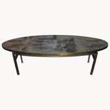Oval Philip Laverne coffee table