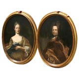 Pair of 18th century Portraits