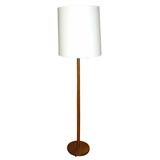Teak wood Swedish floor lamp Teak wood Swedish floor lamp