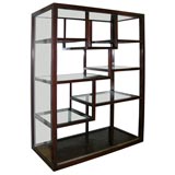 Rosewood Display Cabinet