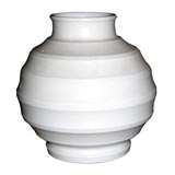 Ribbed "Bomb Vase" By Keith Murray For Wedgewood.