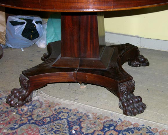 19th Century Antique Mahogany Dining Table