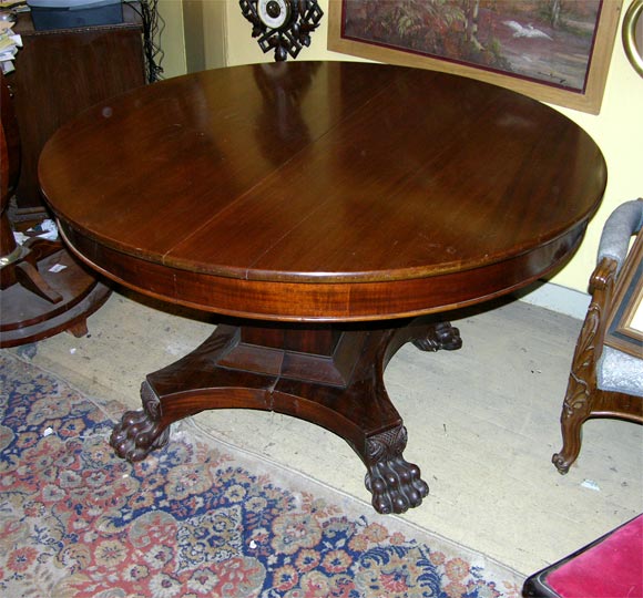 An Empire Revival antique mahogany 54