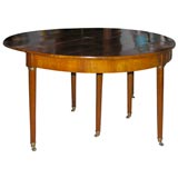Directoire Late 18th C. Walnut Dining Table