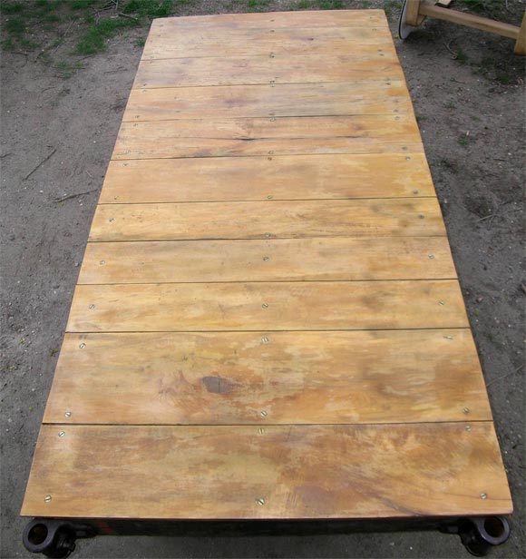 American Nutting Factory Cart For Sale