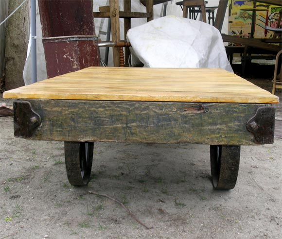 Mid-20th Century Nutting Factory Cart For Sale